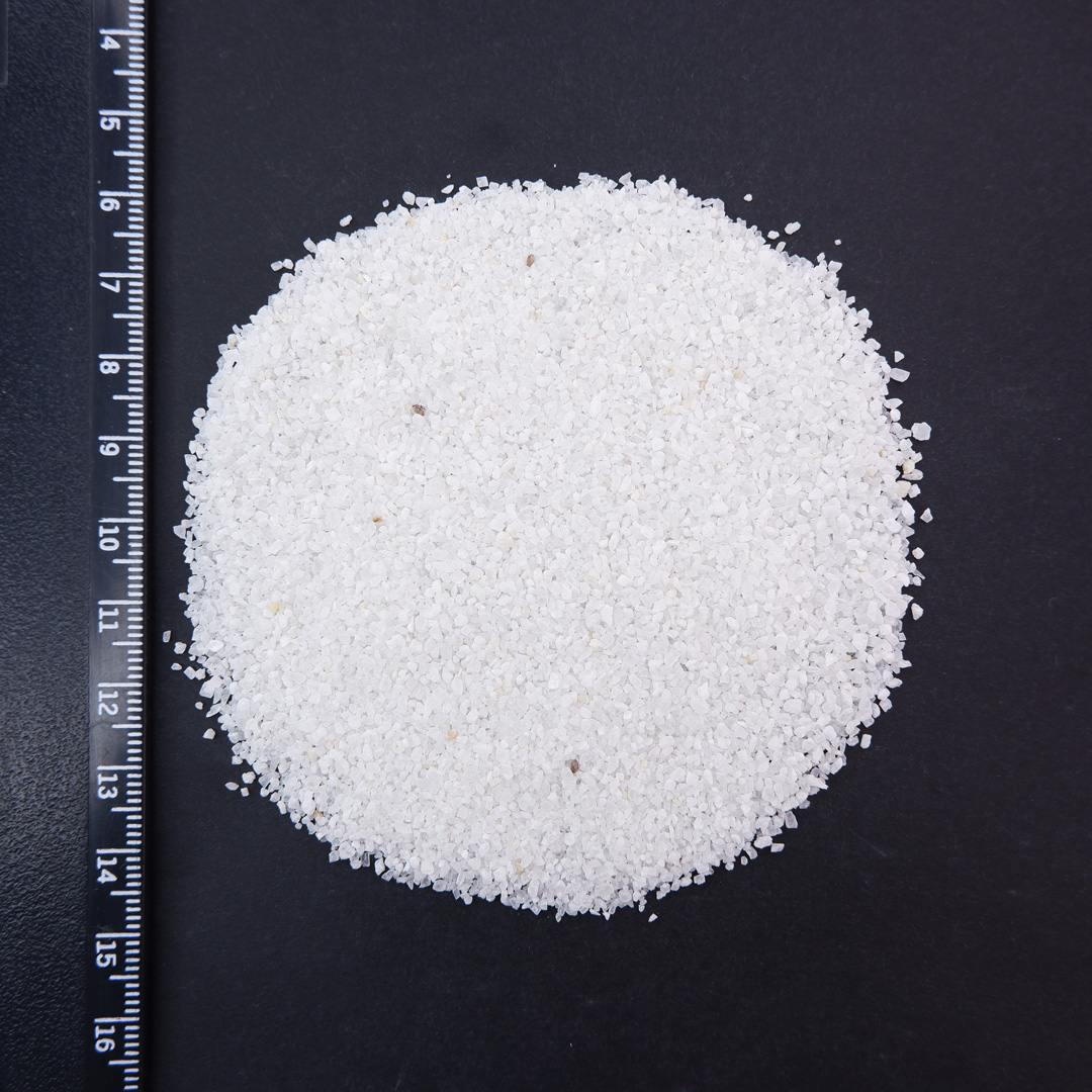Белый мраморный песок РИФ 1-1,5 мм